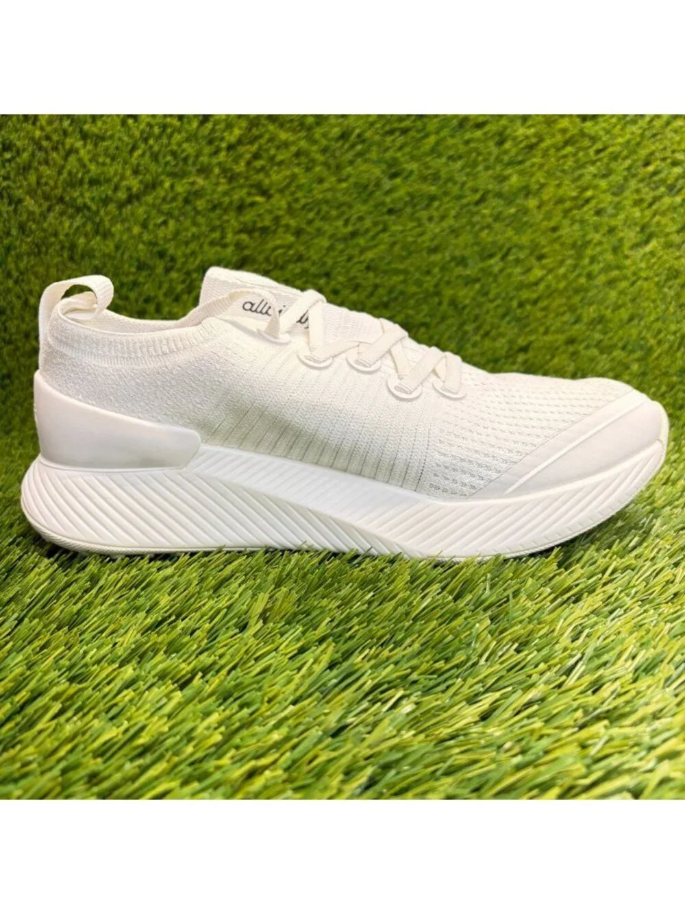Allbirds Tree Glider Womens Size 6.5 White Athletic Running Knit Shoes Sneakers